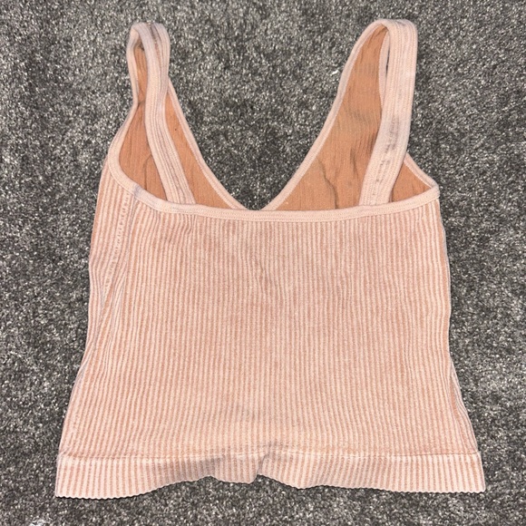 Ribbed tank top - Picture 2 of 3